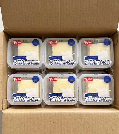 1 Thùng Bánh Tuyết Nếp Weisiel Vị Sữa Chua - Thùng 2,5kg - 6972776442497THUNG