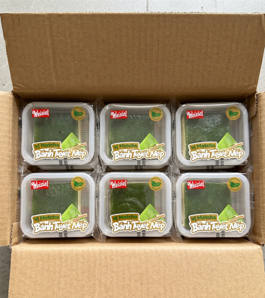 1 Thùng Bánh Tuyết Nếp Weisiel Vị Matcha - Thùng 2,5kg - 6972776442527THUNG