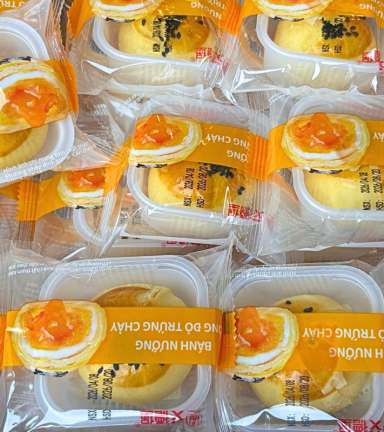 Thùng 48 Bánh Trứng Nướng Lòng Đỏ Chảy Đài Loan 50g/Cái - 6972776441728THUNG