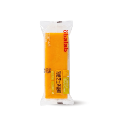 1 Cái Bánh Bông Lan Que Obalab Vị Phô Mai 56g - 6974729974772