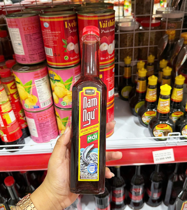 Nước Mắm Cá Cơm CHIN-SU Chai Nhỏ 500ml - 8936221048076