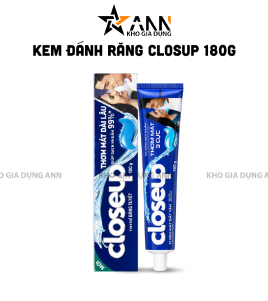 Kem Đánh Răng CLOSEUP Băng Tuyết Sạch Khuẩn 99% 230g - 8934839126018