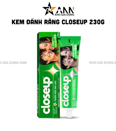 Kem Đánh Răng CLOSEUP Bạc Hà Thơm Mát 230g - 8934839125950