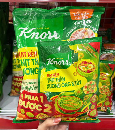 Hạt Nêm Thịt Thăn Xương Ống KNORR 900g - Tặng Kèm Gói Nhỏ 136g - 8934707031796