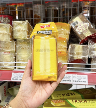 1 Cái Bánh Bông Lan Tam Giác Weisiel Vị Phô Mai - 4897106555215