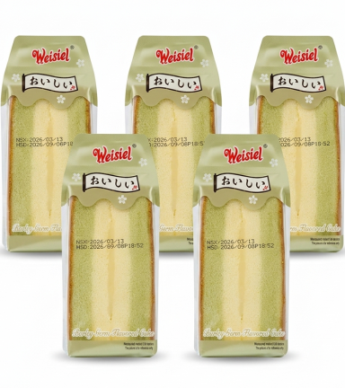 5 Cái Bánh Bông Lan Tam Giác Weisiel Vị Trà Xanh - 4897106554102CB5
