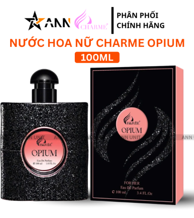 Nước Hoa Nữ Charme Opium Hương Thơm Quyến Rũ Bí Ẩn 100ml - 8936194697585