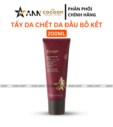 Tẩy Da Chết Da Đầu Cocoon Chiết Xuất Bồ Kết 200ml - TTBCOCOON