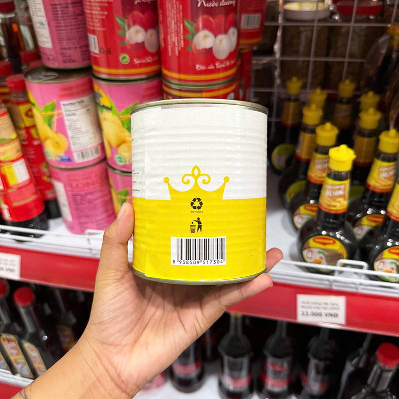 Shop sỉ đào Ngâm Nước Đường Prince 820g 5 Shop sỉ đào Ngâm Nước Đường Prince 820g