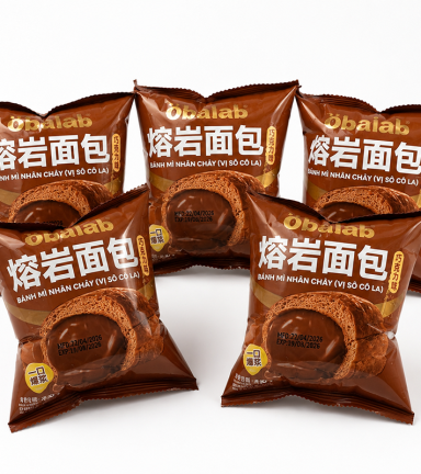 5 Cái Bánh Mì Nhân Chảy Obalab Vị Socola - 6970645921647CB5