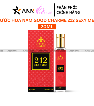 Nước Hoa Nam Good Charme 212 Sexy 20ml - Hương Thơm Sang Trọng Lịch Lãm - 8936194696700