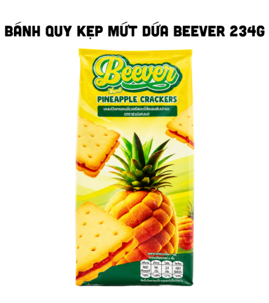 Bánh Quy Kẹp Mứt Dứa Beever 234g - 8859771700822