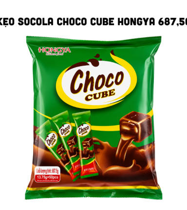 Kẹo Socola Choco Cube Hongya 687,5g - 6972150064062