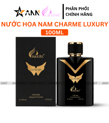 Nước Hoa Charme Luxury Mùi Nam Hộp Cứng Phiên Bản Mới 100ml - 8936194696649