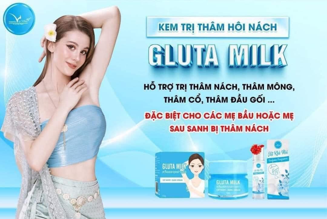 Gluta Milk Vip White được chiết xuất từ các thành phần thiên nhiên an toàn lành tính