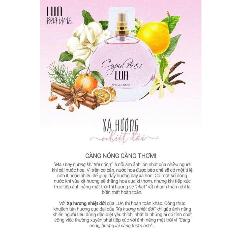 Nước Hoa Lua Xạ Hương Nhiệt Đới Cupid 1981 50ml