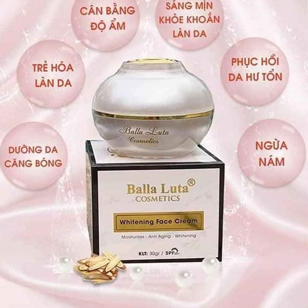 Kem Face Nâng Cơ Balla Luta Whitening Face Cream