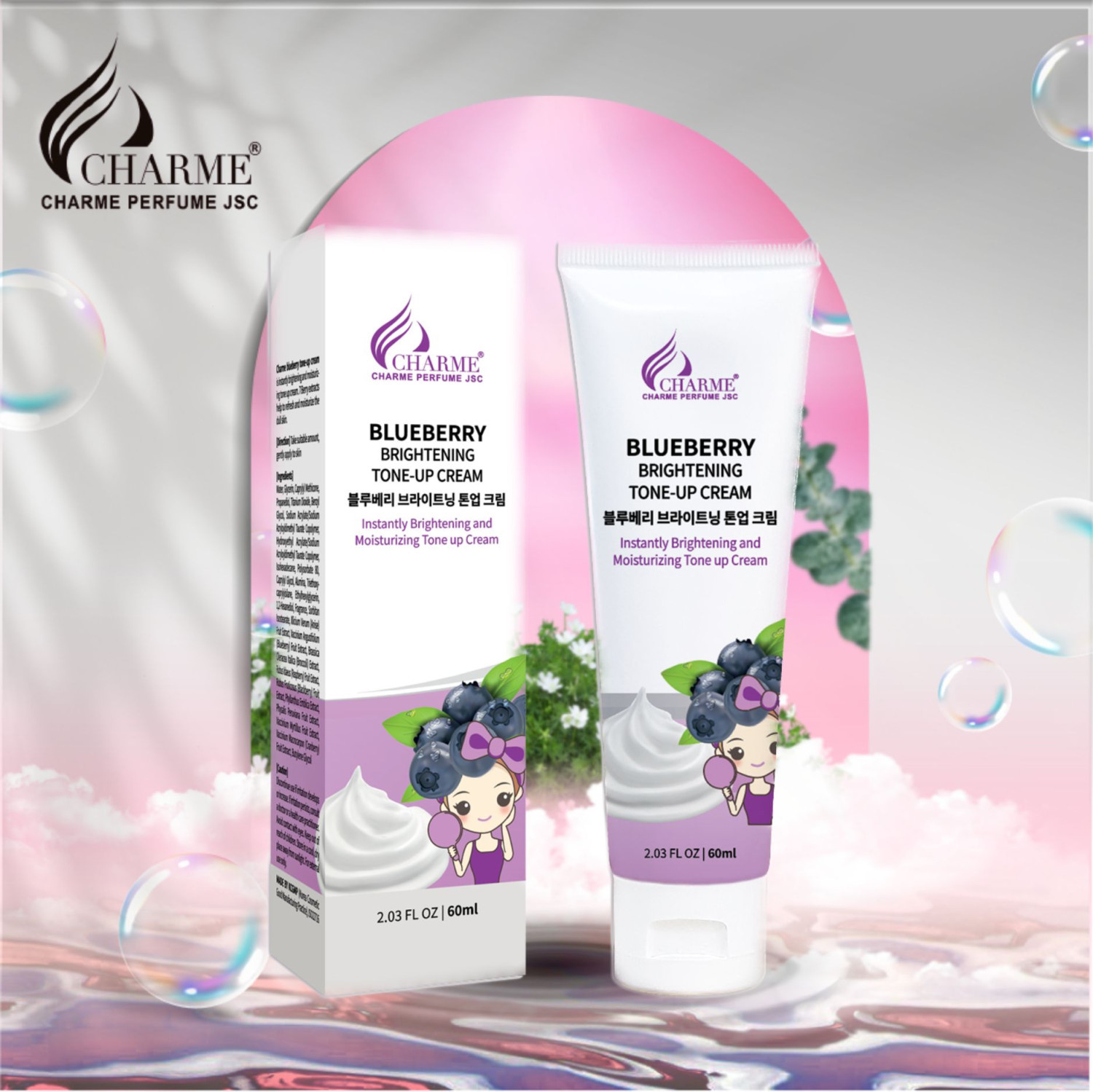 LỊCH BIỂU CÁC BƯỚC SKINCARE MỖI NGÀY CÙNG MỸ PHẨM CHARME COSMETIC BUỔI SÁNG