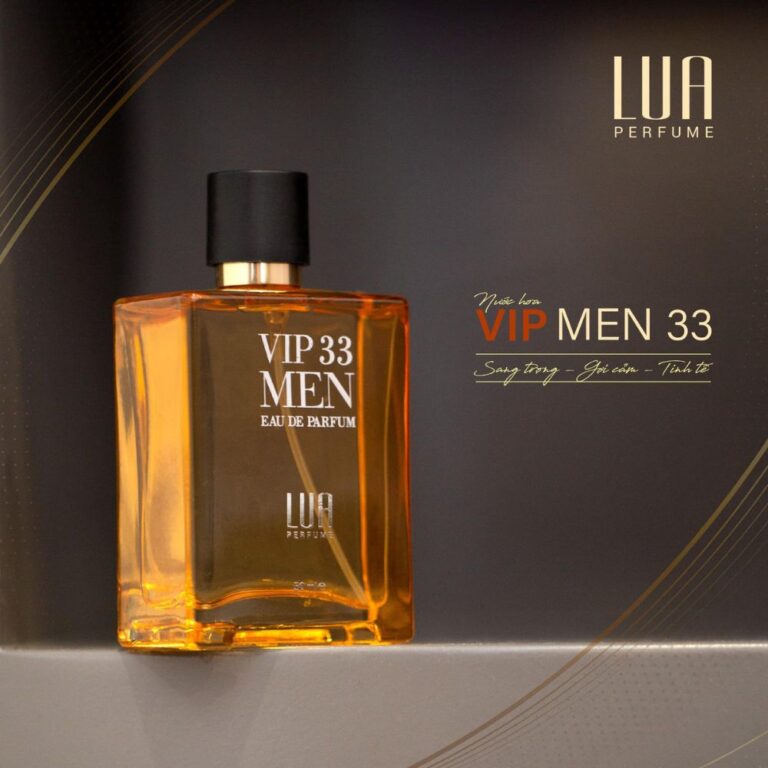 Nước hoa Lua Vip 33 Men 50ml được lấy cảm hứng từ những chàng trai bụi bặm
