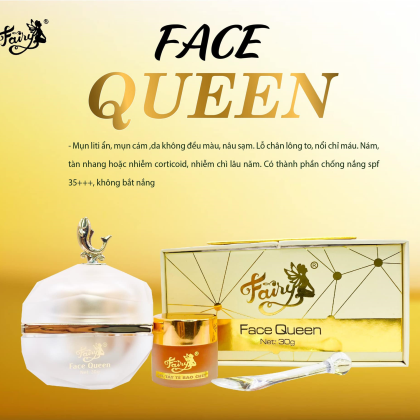 Kem Face Queen Fairy Cosmetics Super Vip Whitening