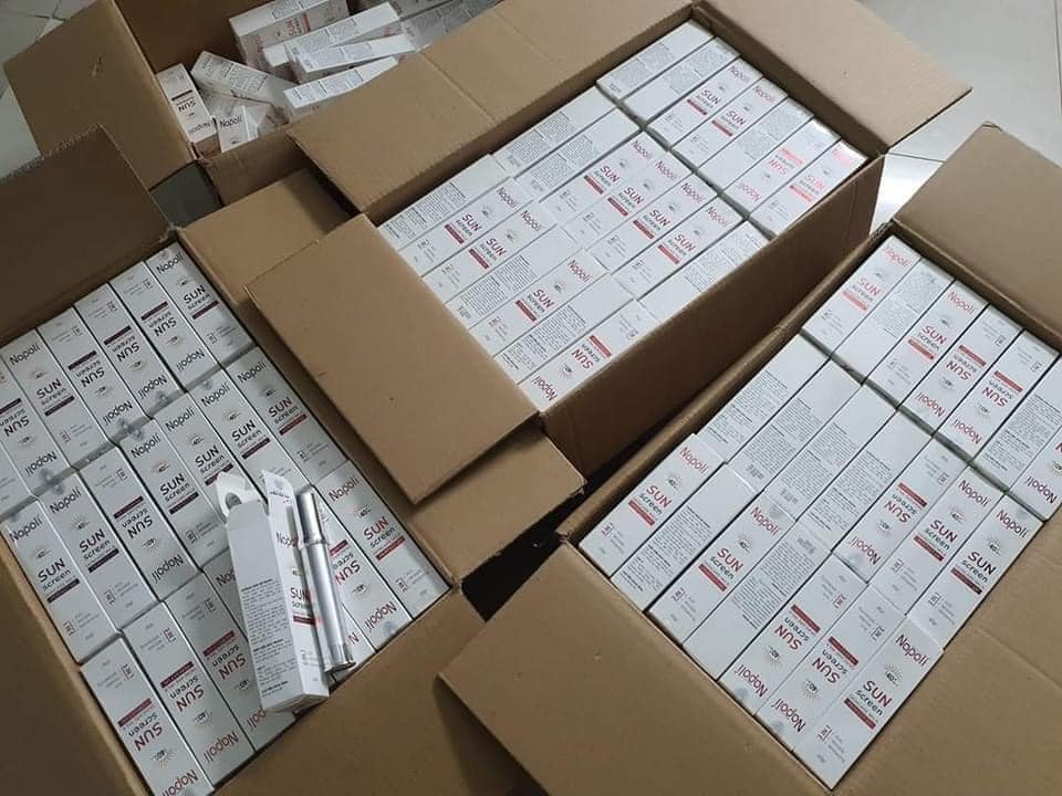 Kem chống nắng Napoli - Hải Âu Việt chống nắng bảo vệ da với chỉ số spf 40 pa++++