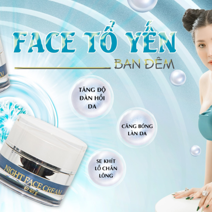 Kem Face Tổ Yến Ban Đêm N Collagen
