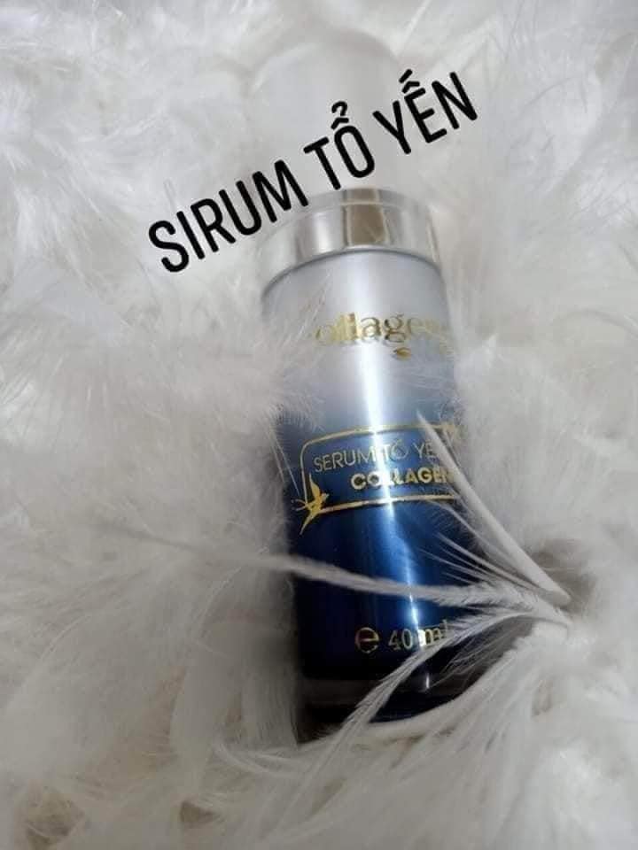 Serum Tổ Yến N-Collagen với chiết xuất tổ yến được bổ sung thêm collagen chính