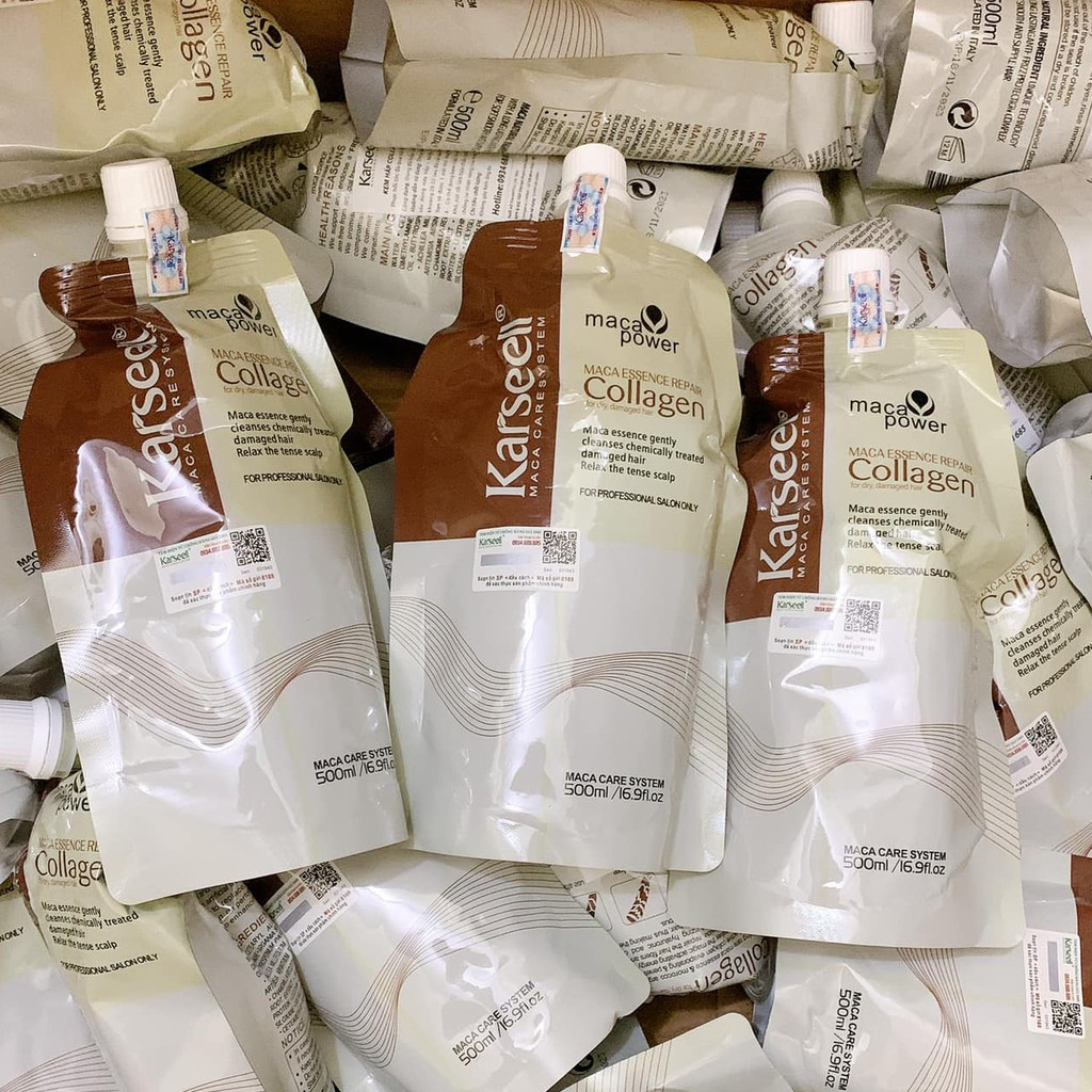 Dầu ủ tóc Collagen MACA bán chạy nhất hiện nay trong những loại ủ tóc cao cấp.