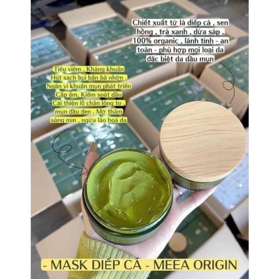 Mặt Nạ Diếp Cá Tái Sinh MeeA Organic chính hãng