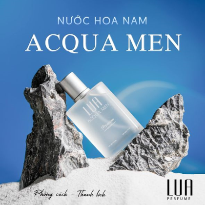 Khởi đầu ngày mới với hương nước Hoa Acqua Men theo phong cách riêng của bạn