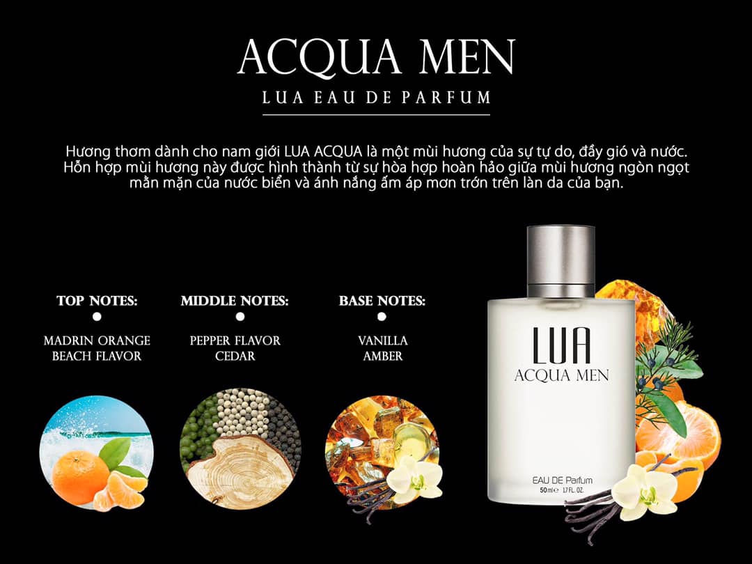 Khởi đầu ngày mới với hương nước Hoa Acqua Men theo phong cách riêng của bạn