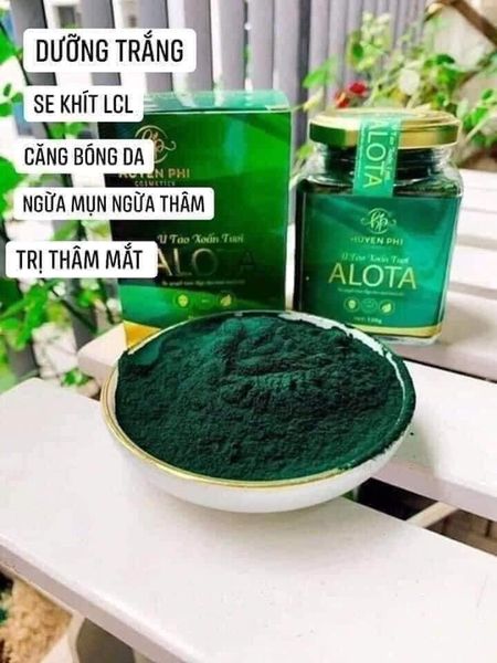 Mặt Nạ Ủ Tảo Xoắn Tươi Huyền Phi ALOTA