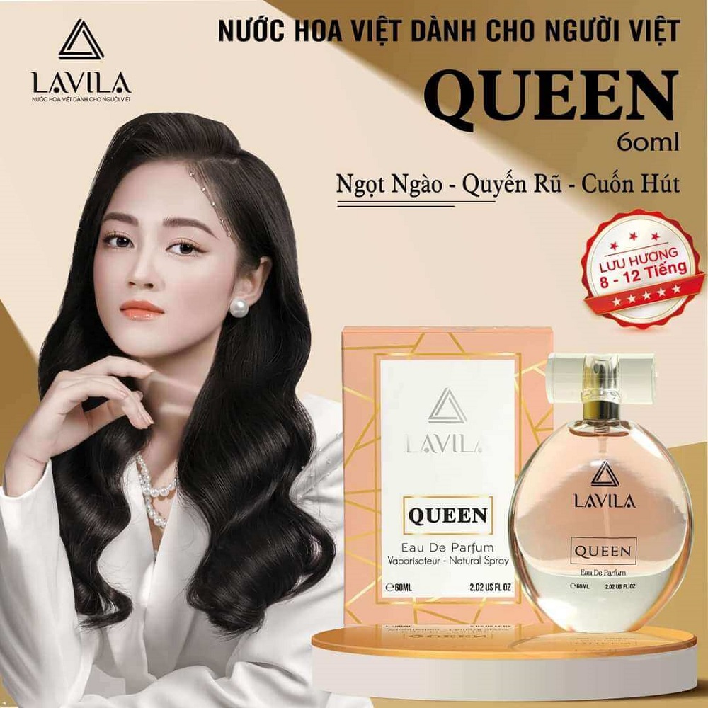 Nước hoa LAVILA Queen phong cách ngọt ngào  quyến rũ cuốn hút