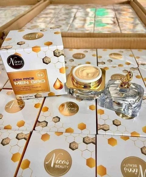Kem Face Men Gạo Nicos Beauty một sản phẩm thuộc thương hiệu Nicos Beauty