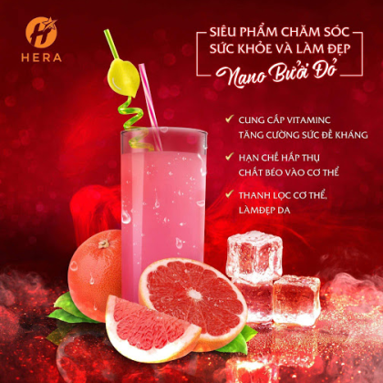 Nano bưởi đỏ Hera là sản phẩm Lấy cảm hứng từ giống Bưởi Tiến Vua quý hiếm từ thời Vua Lê