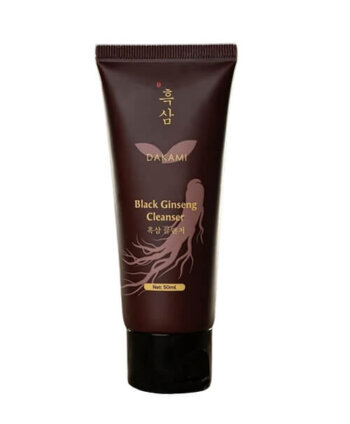 Sữa Rửa Mặt Sâm Đen Dakami Black Ginseng Cleanser là dòng sản phẩm được chiết xuất từ nhân sâm đen quý giá