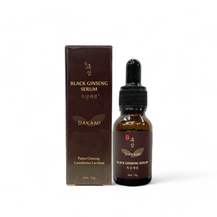 Serum Sâm Đen Dakami Black Ginseng Serum là dòng dưỡng da cao cấp khi chứa thành phần vượt trội