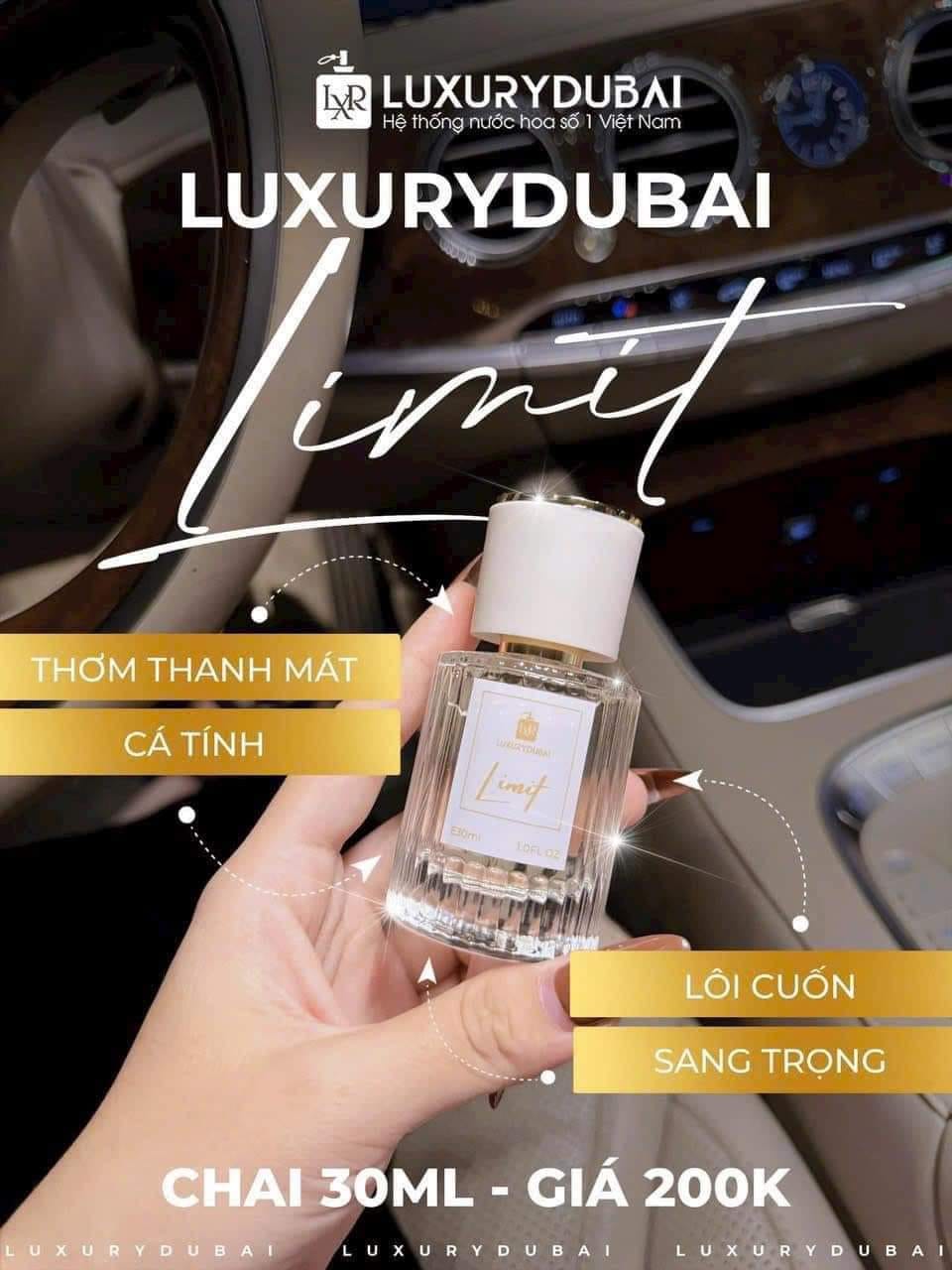 LuXuRy Limit phiên bản mới nhất của thương hiệu LuXuRy DuBai