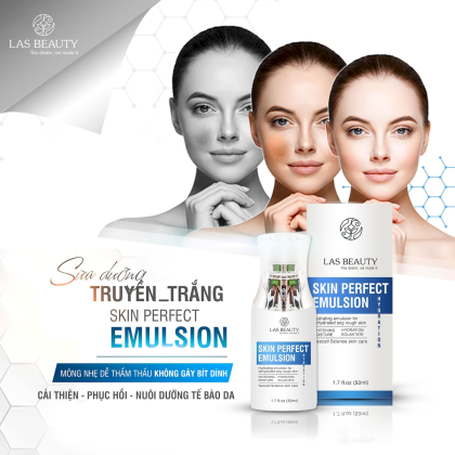 Sữa Dưỡng Rong Nho Las Beauty Skin Perfect Emulsion 50ml siêu phẩm của nhà Las Beaty chính thức trình làng
