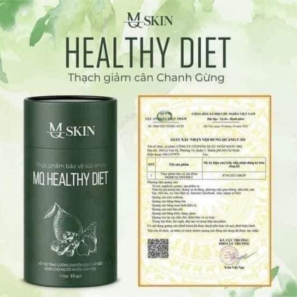 Thạch giảm cân Chanh Gừng MQ Skin  MQ Healthy Diet