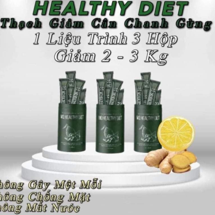 Thạch giảm cân Chanh Gừng MQ Skin  MQ Healthy Diet