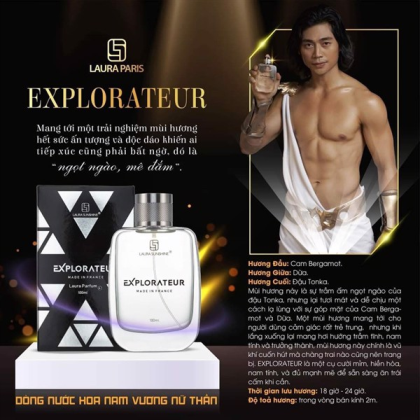 Nước hoa Nam Explorateur Laura Paris Nhật Kim Anh No4 100ml
