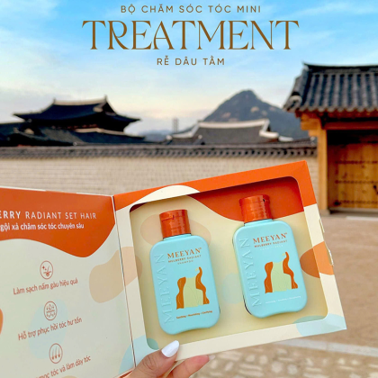 Bộ đôi Gội và Xả Chăm Sóc Tóc Rễ Dâu Tằm của Meeyan