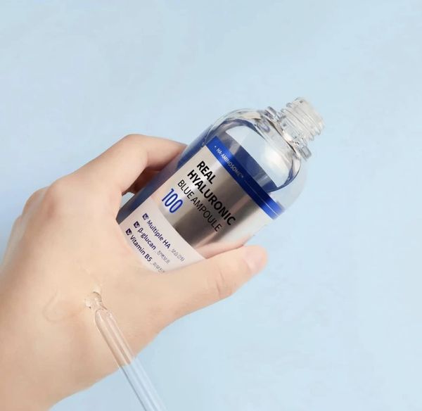 Tinh Chất Dưỡng Ẩm, Căng Mọng Phục Hồi Săn Chắc Da Wellage Real Hyaluronic Blue Ampoule 100 75ml