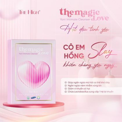 Viên Đặt Chăm Sóc Vùng Kín The Magic Love Yoni Intimate Cleanser The High