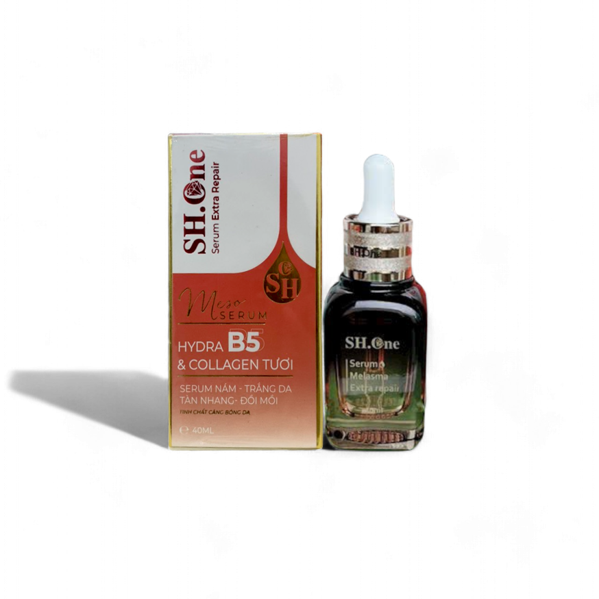 Serum Meso SH One Màu Đỏ Hydra B5 Collagen Tươi Hỗ Trợ Da Nám