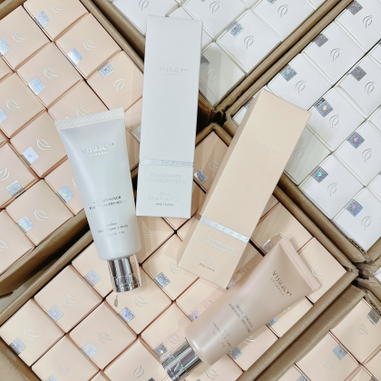 Muối Tẩy Tế Bào Chết Da Đầu Muối Biển Vijully Màu Trắng