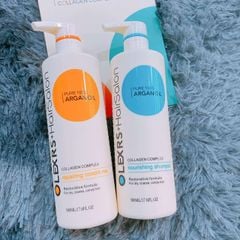 Combo Dầu Gội Xả Olexrs Hair Salon Argan Oil 500ml