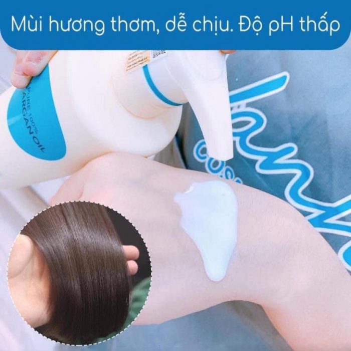 Combo Dầu Gội Xả Olexrs Hair Salon Argan Oil 500ml