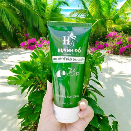 Gel Kỳ Tế Bào Da Chết Bơ Cho Mặt Và Body Huỳnh Đỗ 200ml